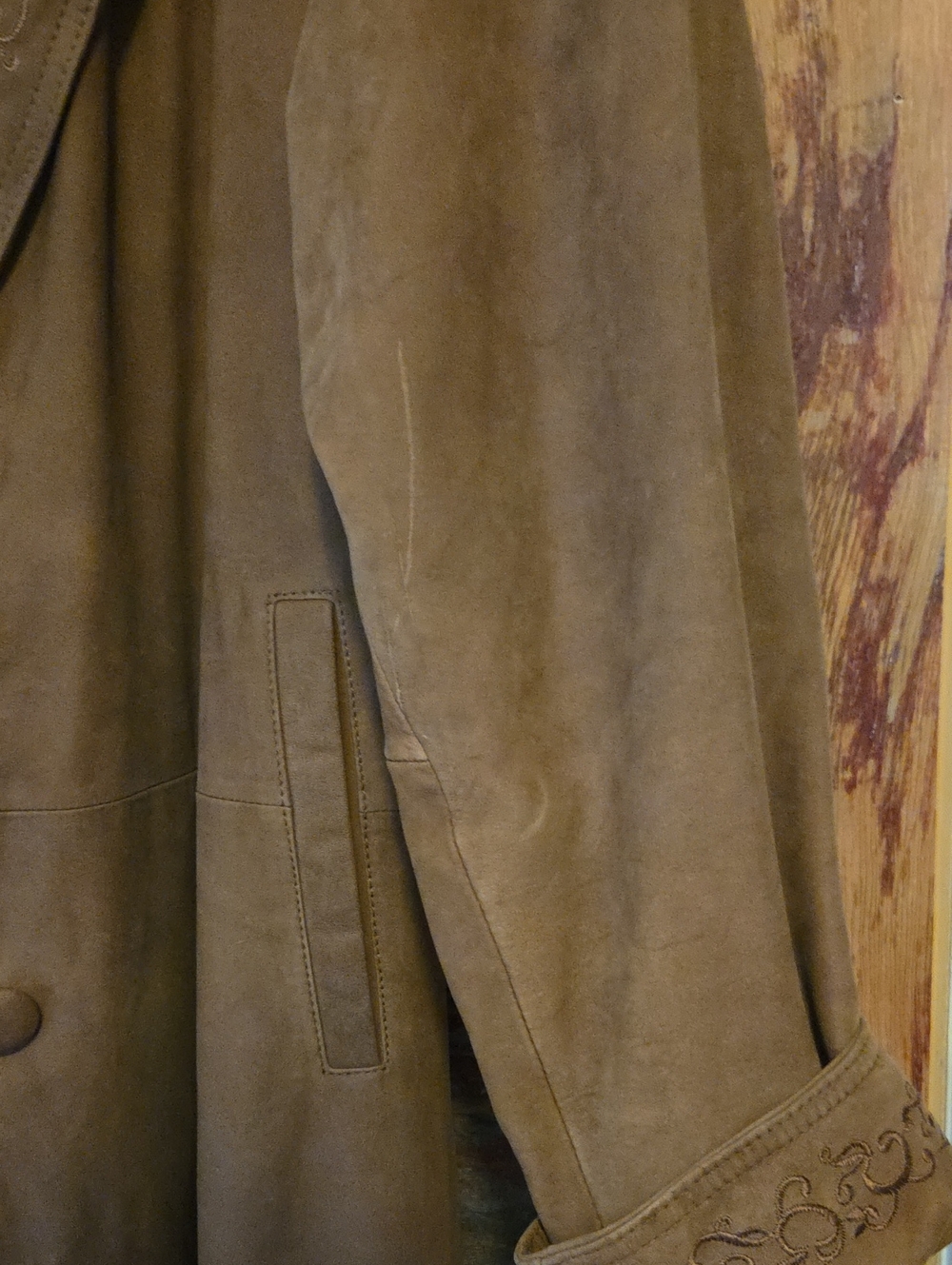 Vintage G-III Annie Oakley Leather Duster Jacket - Picture 11 of 15
